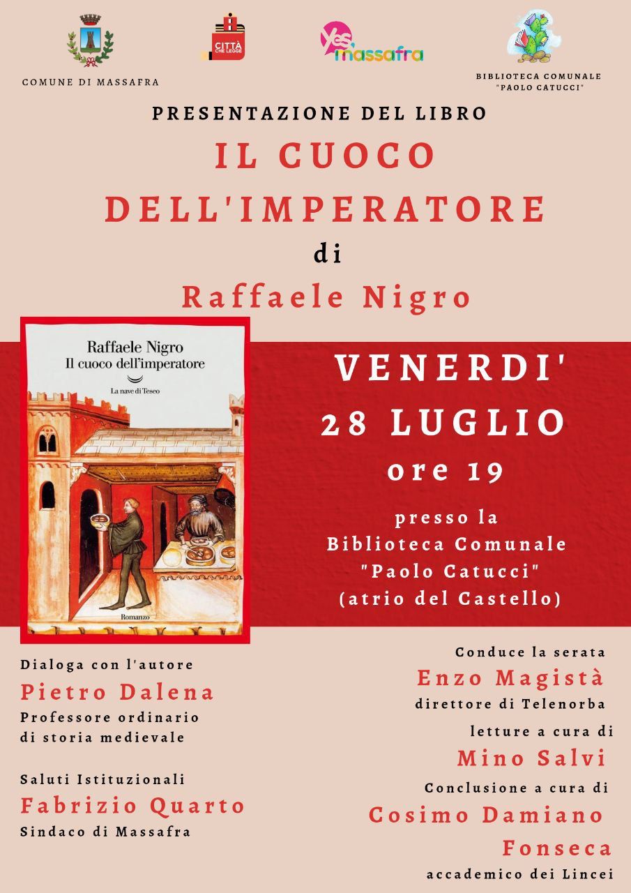Presentazione del libro "Il Cuoco dell'imperatore"