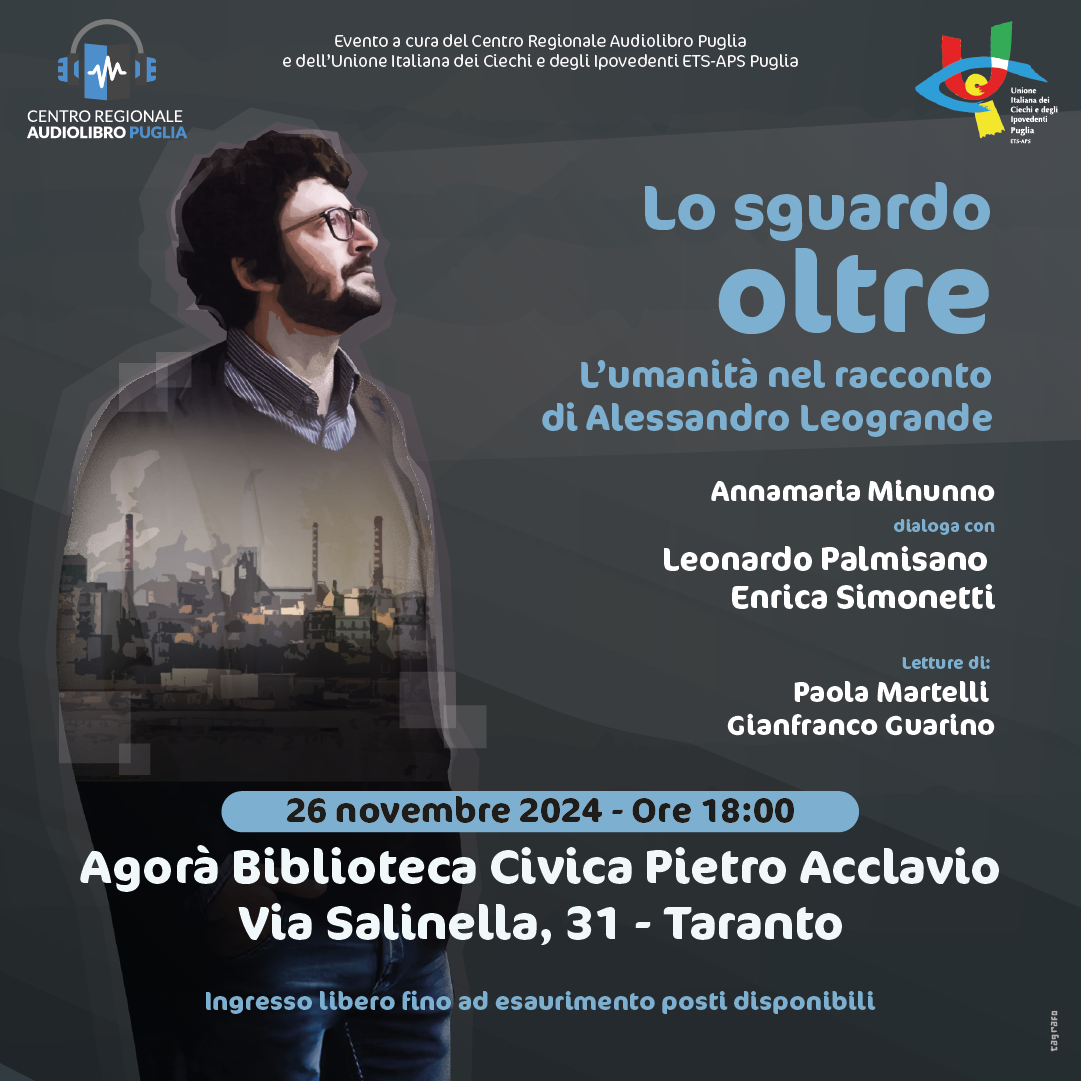 “Lo sguardo oltre. L’umanità di Alessandro Leogrande”