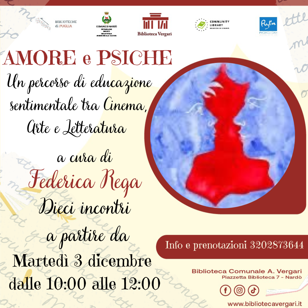 AMORE E PSICHE - DIECI INCONTRI A NARDO'