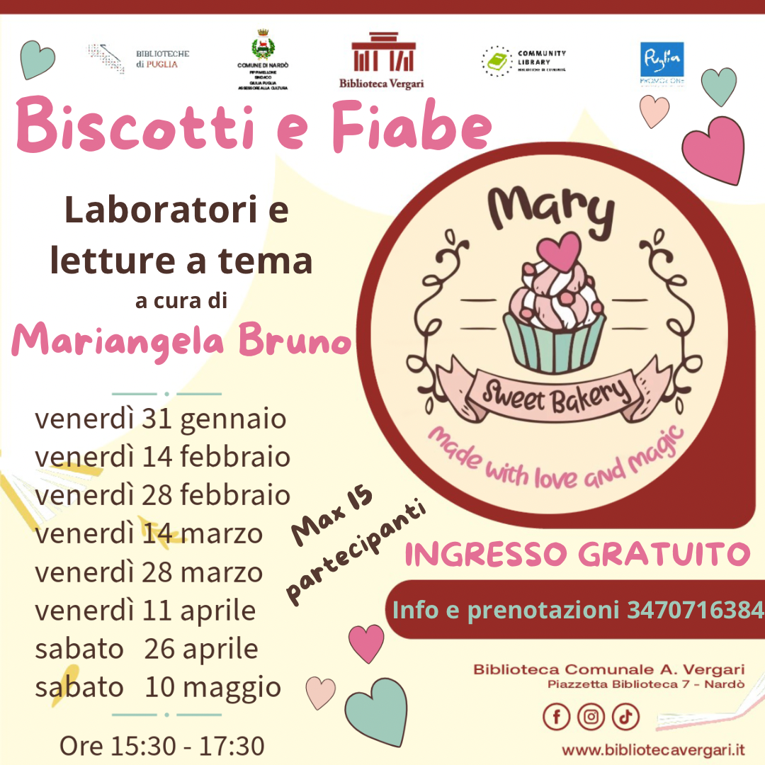 BISCOTTI E FIABE: UN DOLCE VIAGGIO TRA STORIE E SAPORI!