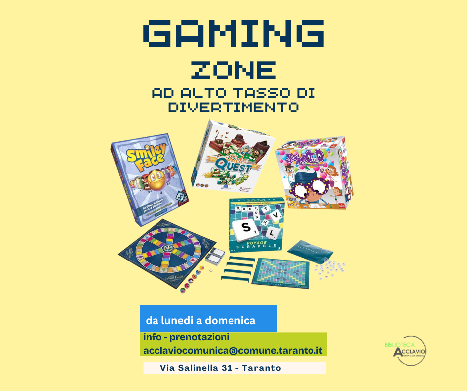 Acclavio Game: il nuovo spazio per il divertimento e la socializzazione