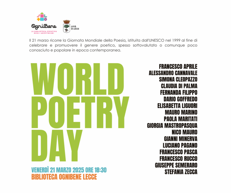 WORLD POETRY DAY