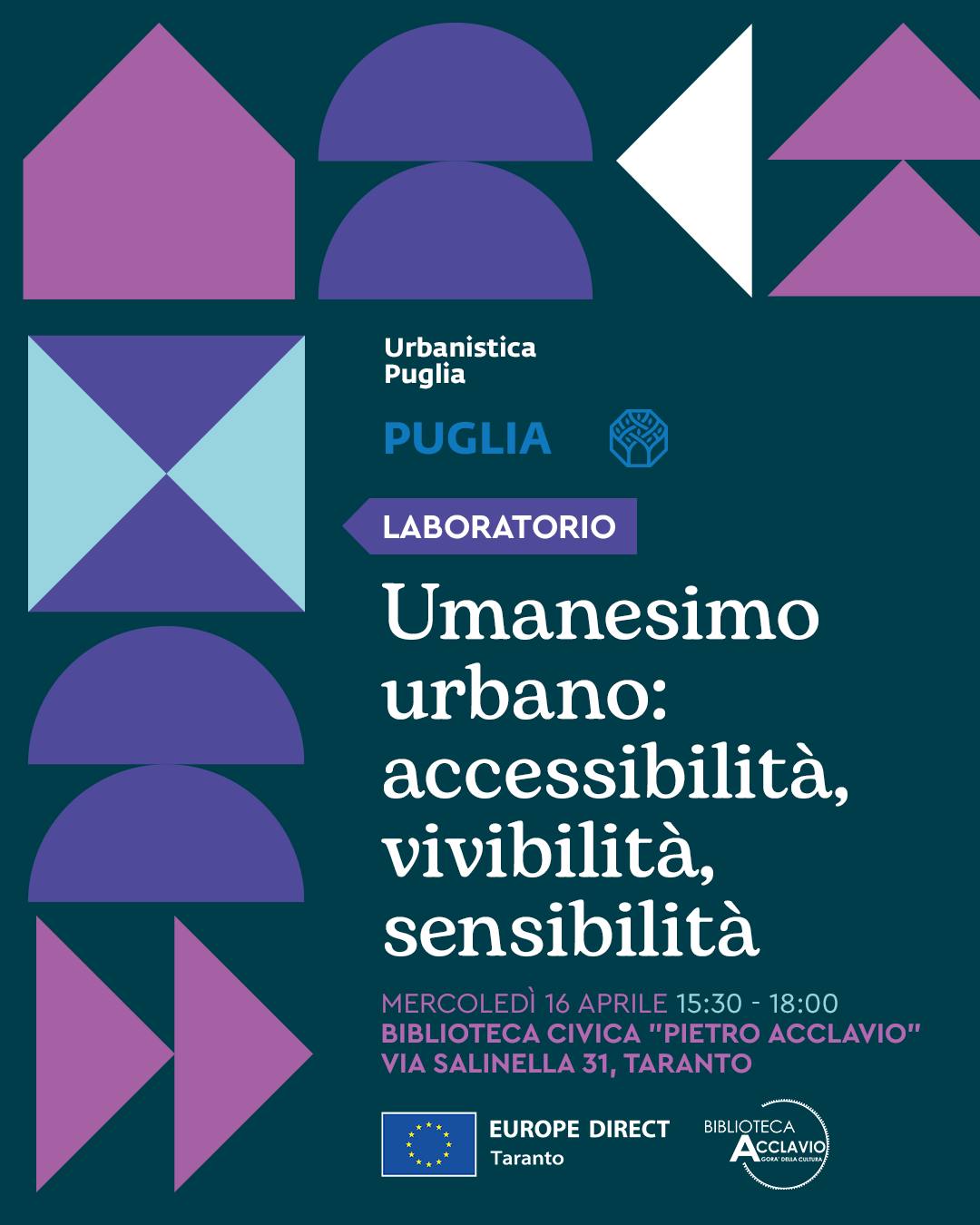 “Umanesimo urbano: accessibilità, vivibilità e sensibilità”