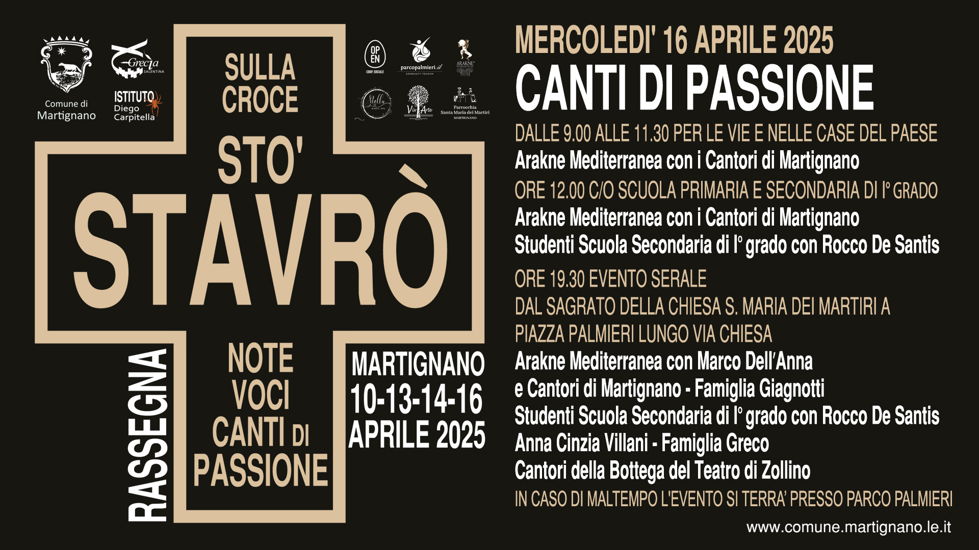 Canti di Passione 2025