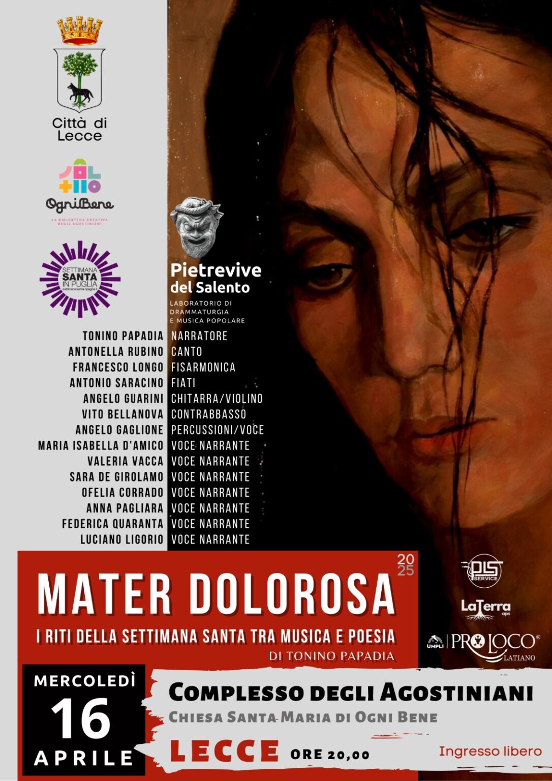 Mater Dolorosa. I riti della Settimana Santa. di Tonino Papadia