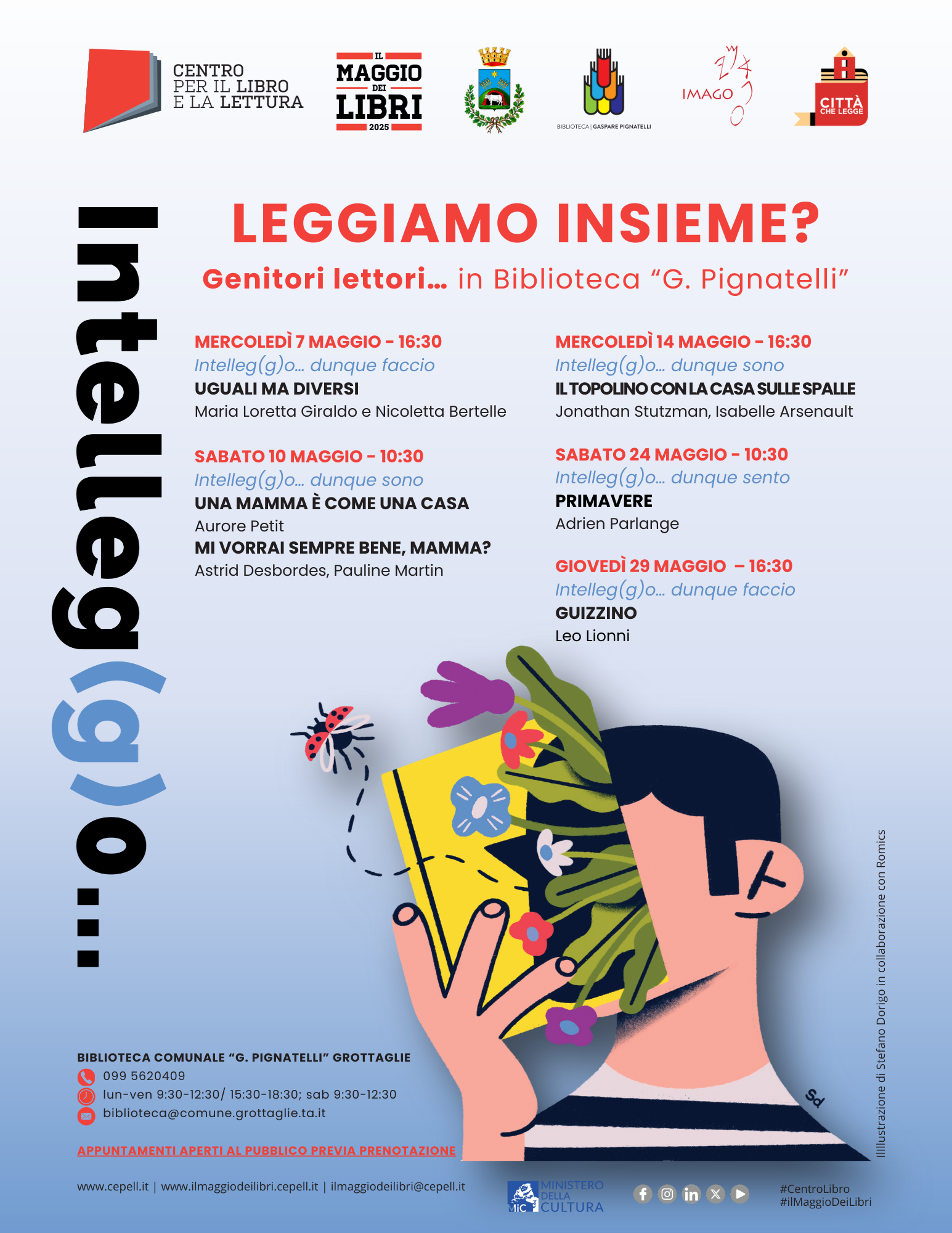 #ilMaggioDeiLibri&nbsp;2025 Partecipiamo anche noi!