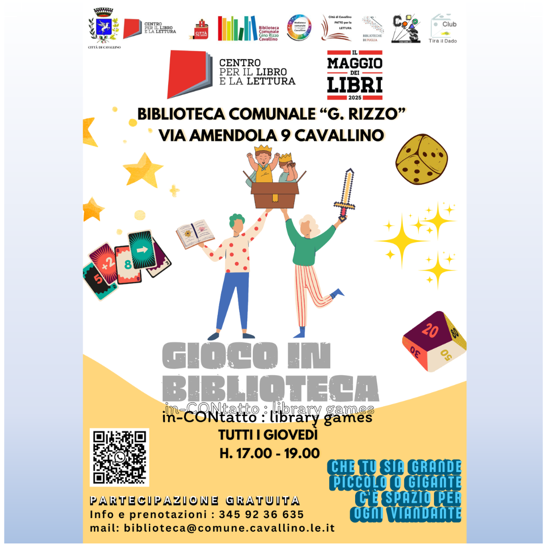 In-CONtatto: LIBRARY GAMES