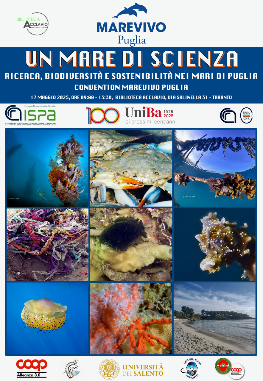 Marevivo Puglia: convention regionale biodiversità marina pugliese