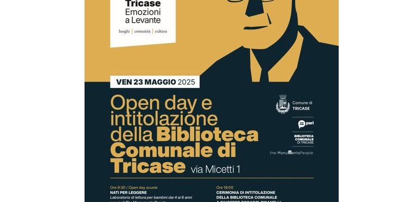 PAGINE E VOCI CONTRO LE DISCRIMINAZIONI - intitolazione della Biblioteca Comunale di Tricase