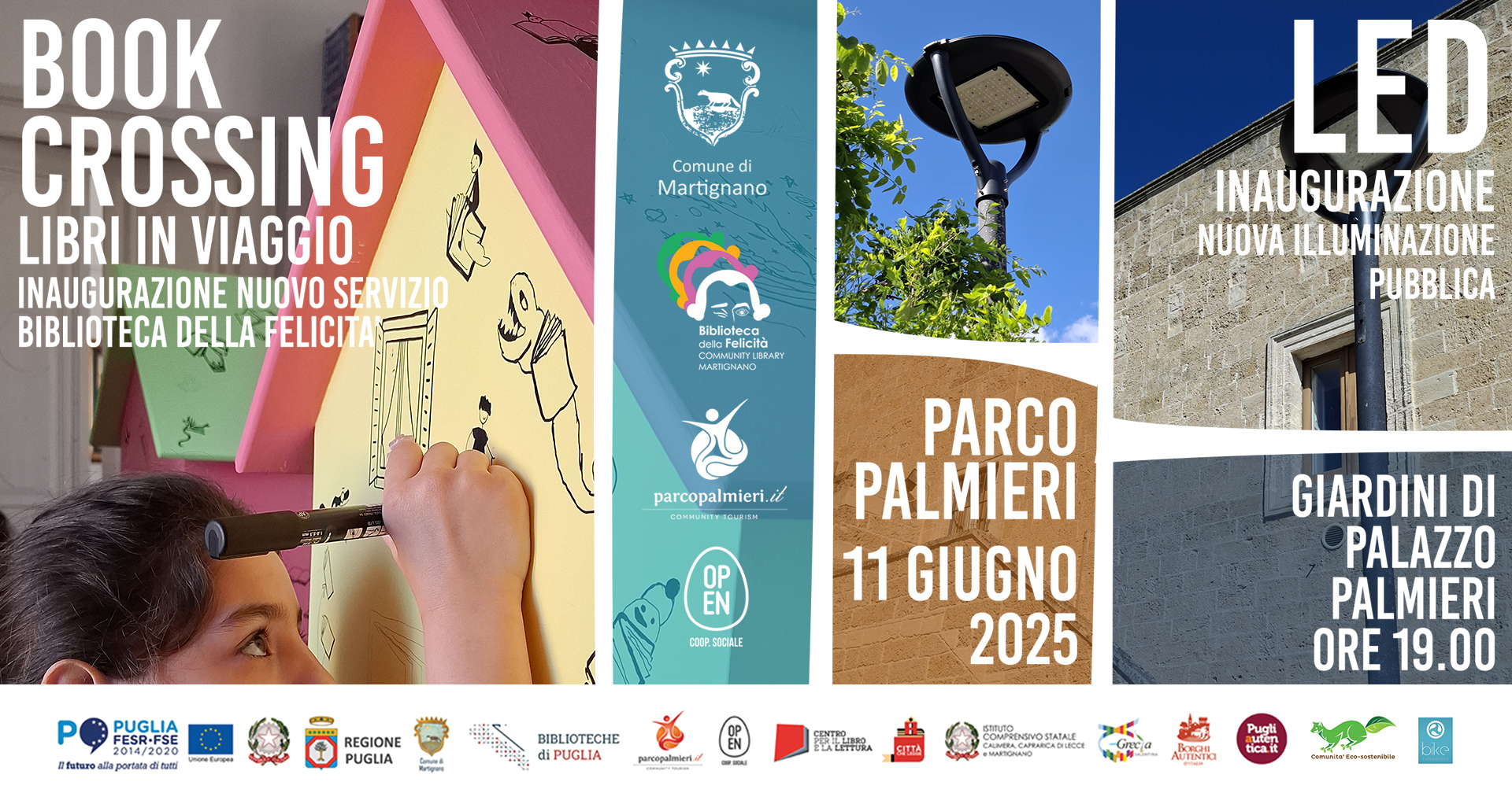 Servizio BookCrossing e nuova illuminazione led