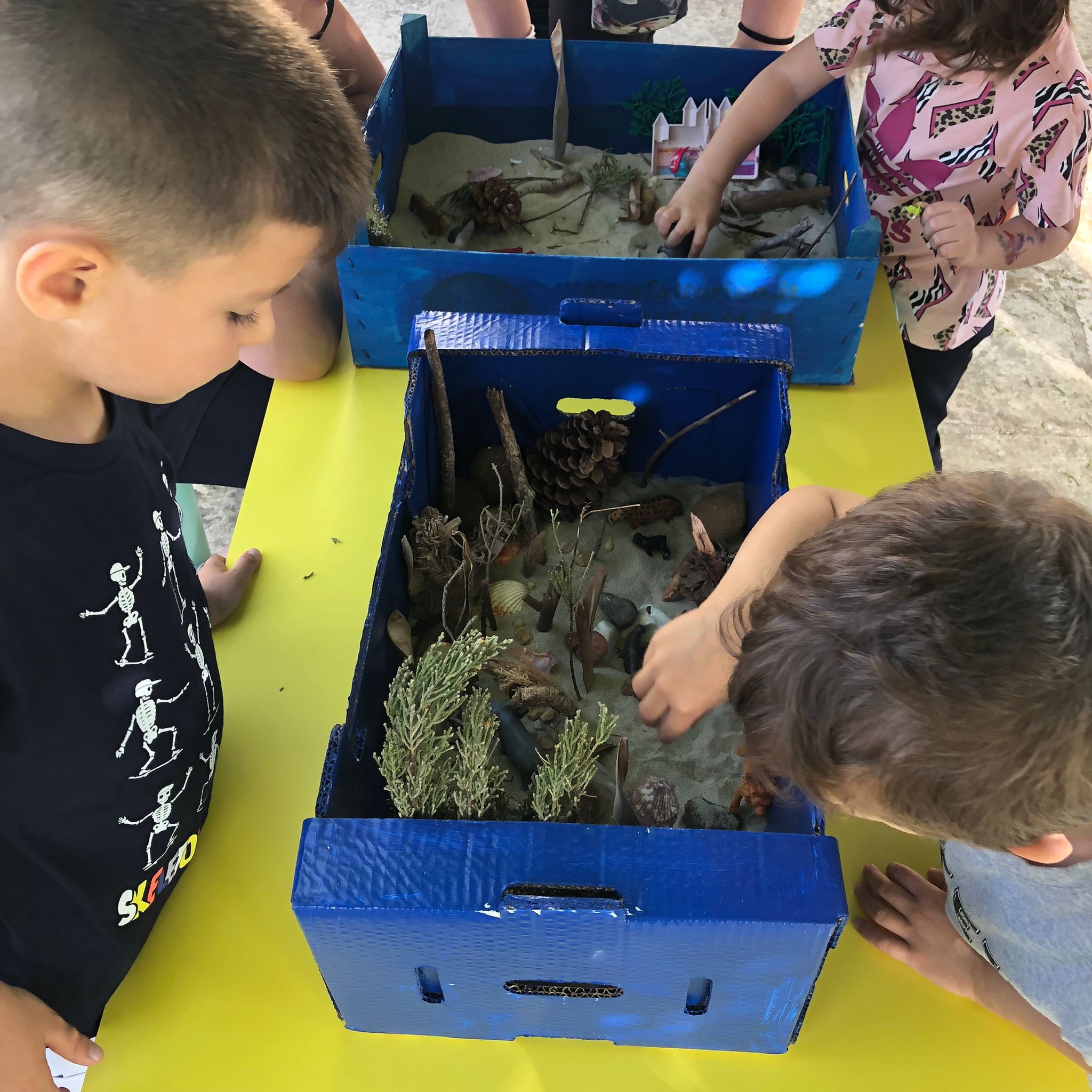 Il laboratorio Montessori – La scatola azzurra
