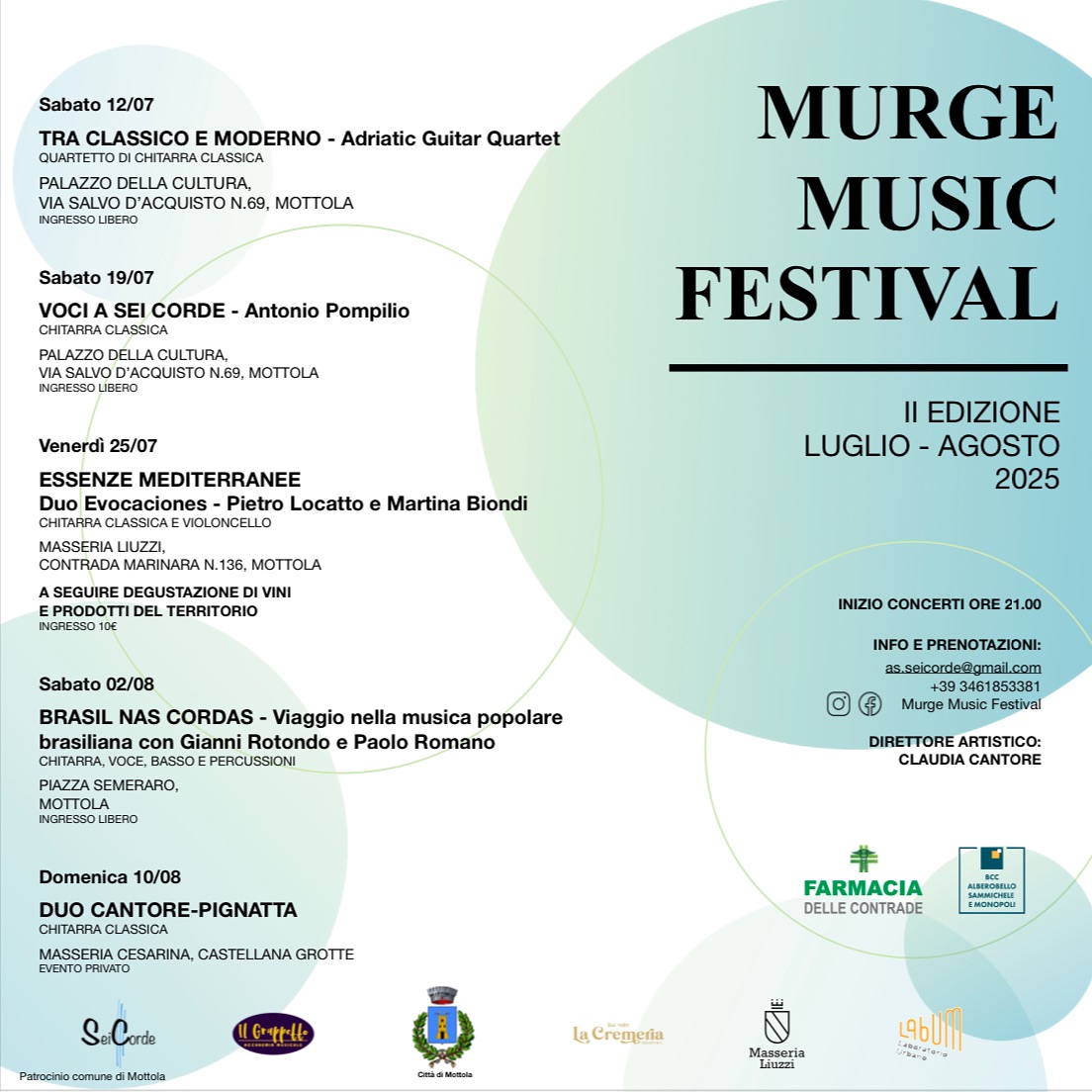 CONCERTI DI MUSICA CLASSICA IN BIBLIOTECA