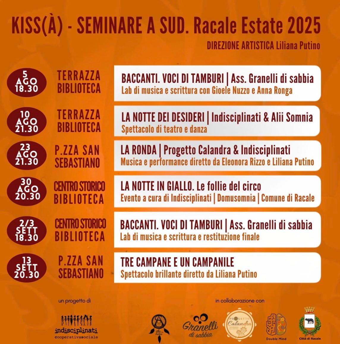 KISS(A') - SEMINARE A SUD