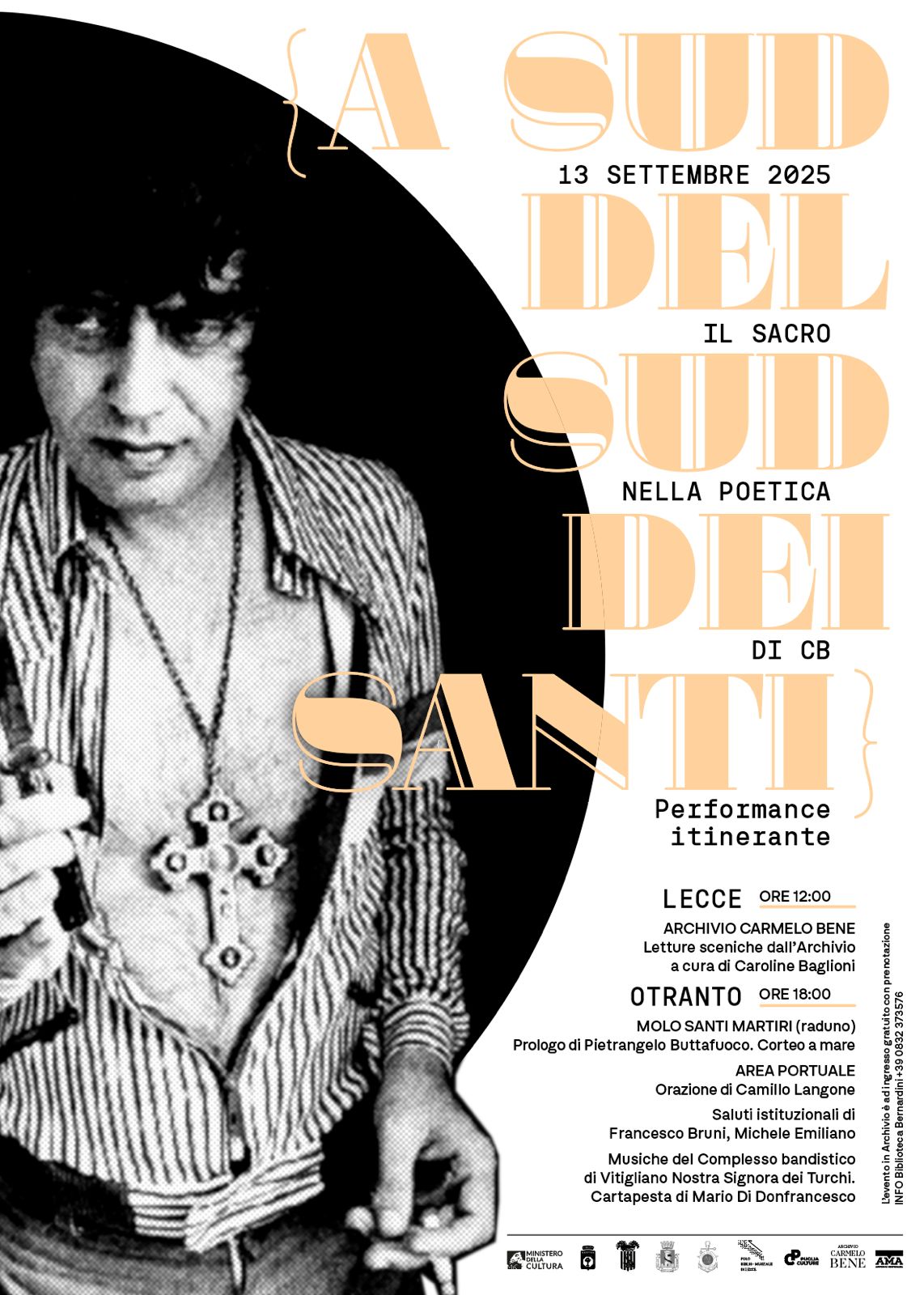 A SUD DEL SUD DEI SANTI Il sacro nel pensiero di CB