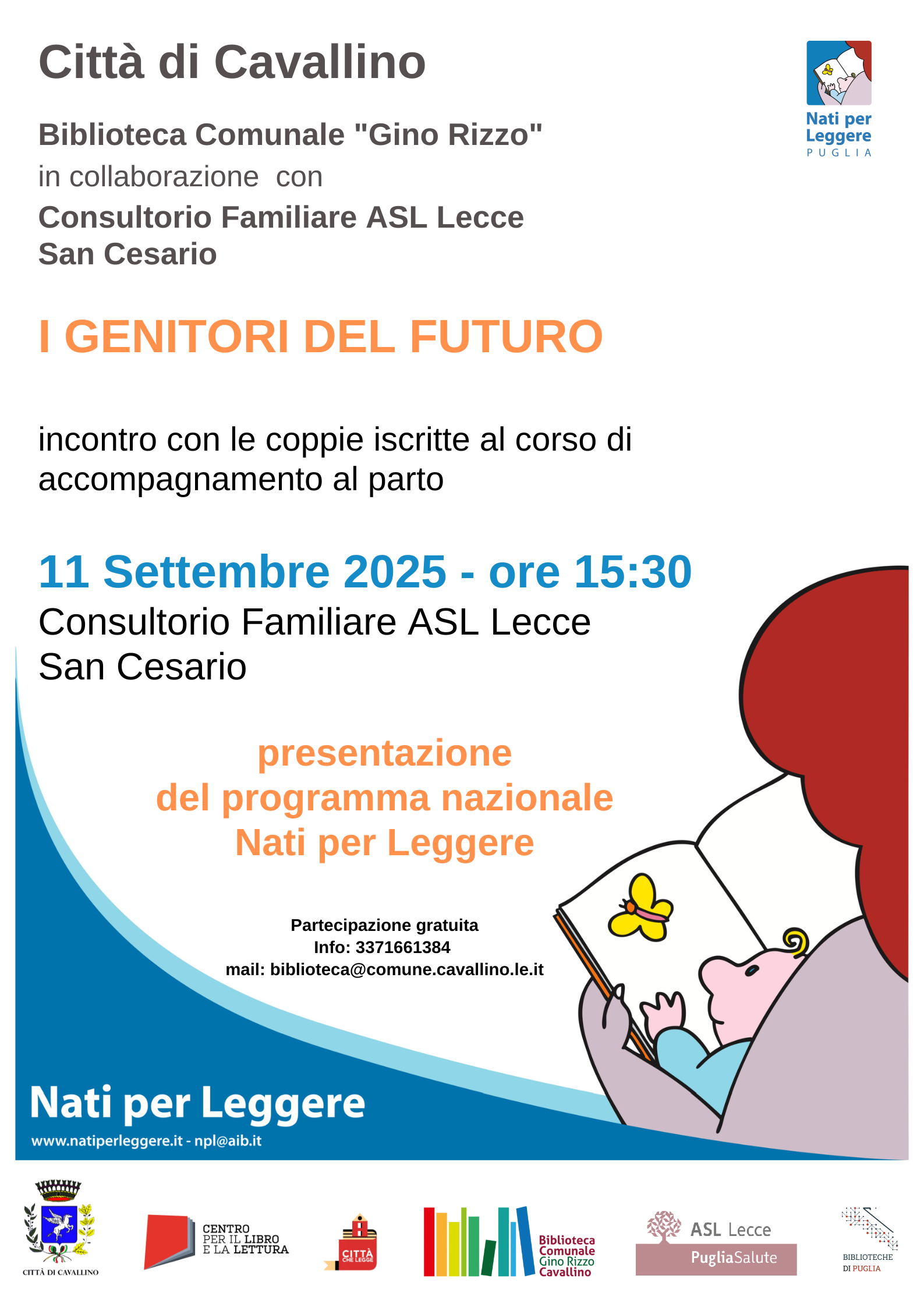 "I GENITORI DEL FUTURO" - Incontro con le coppie iscritte al corso di accompagnamento al parto