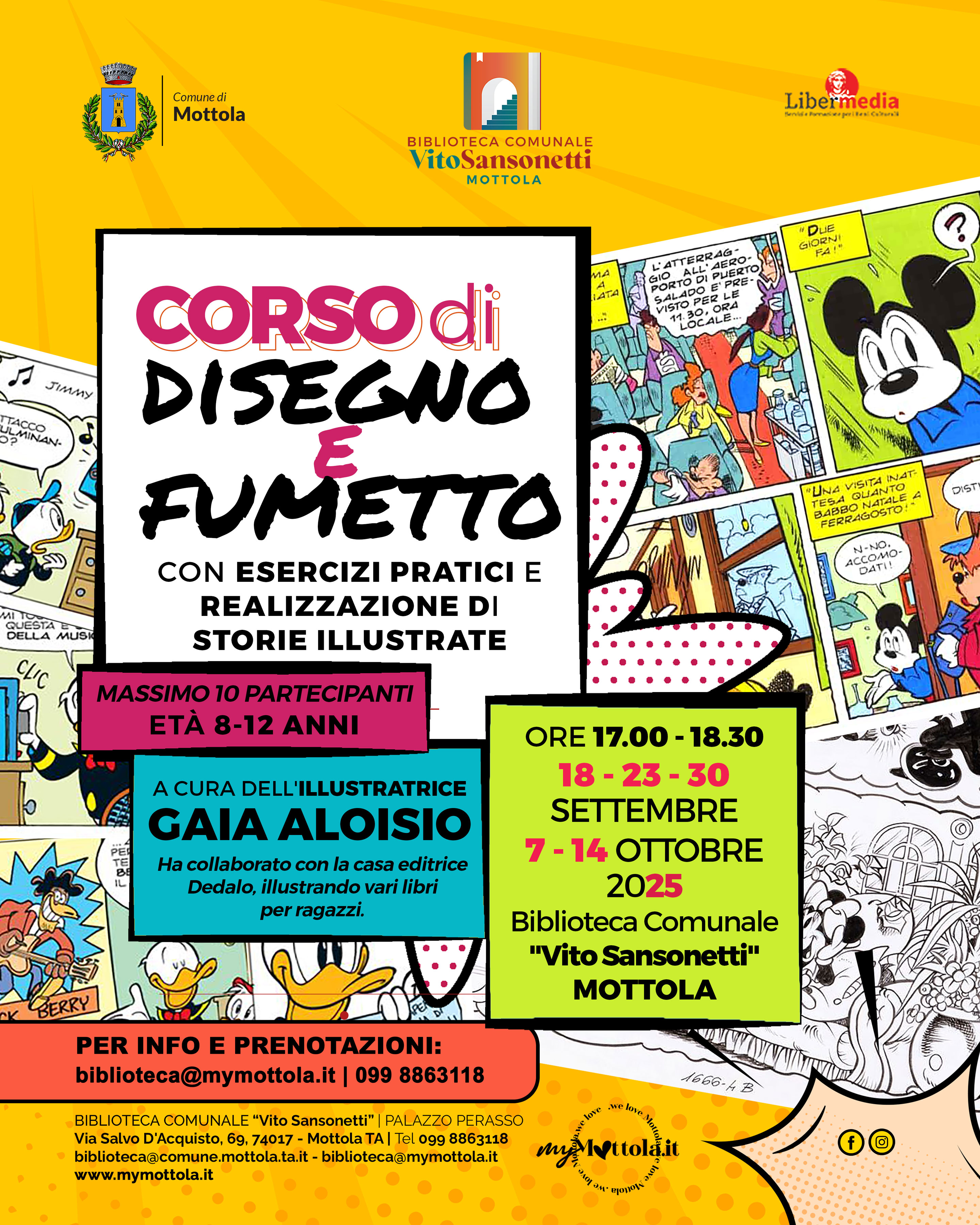 CORSO DI DISEGNO E FUMETTO
