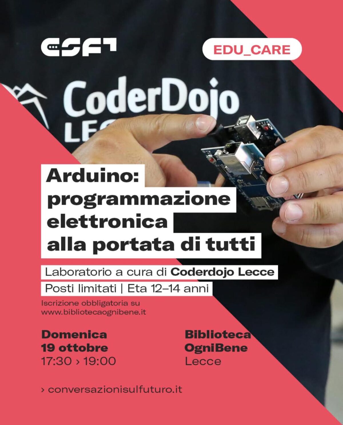 Arduino: programmazione elettronica alla portata di tutti &ndash; Coderdojo Lecce