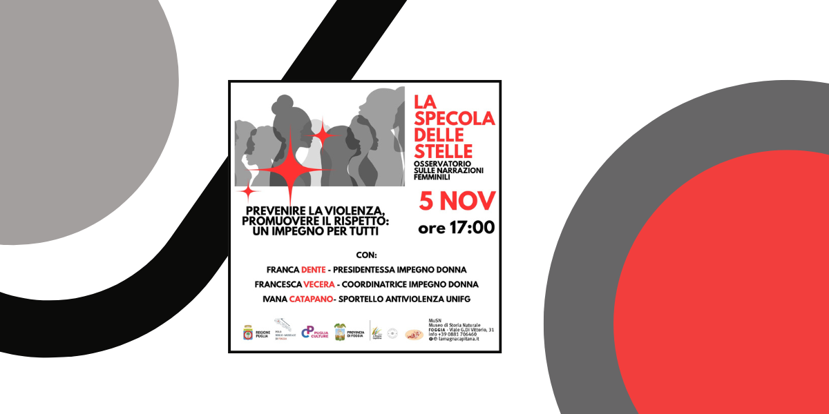 Prevenzione della Violenza:  Incontro tra Specola e Impegno Donna