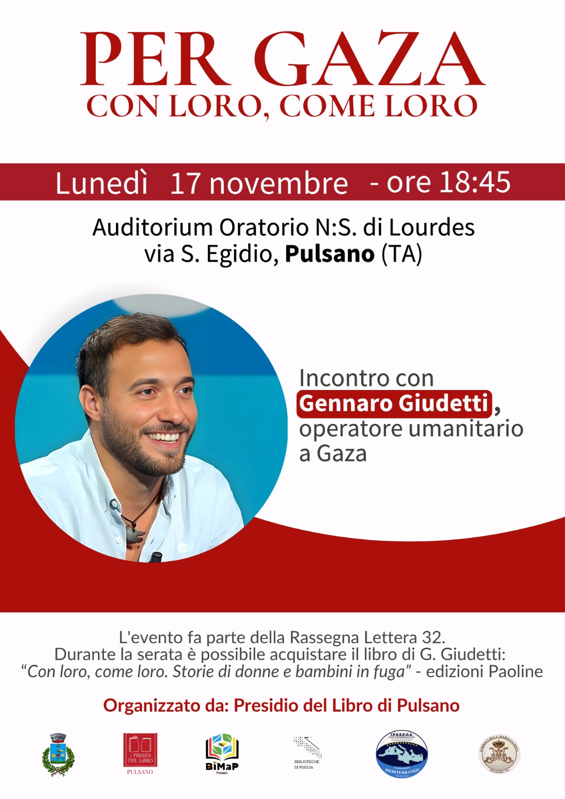 RASSEGNA LETTERA 32 – INCONTRO CON GENNARO GIUDETT