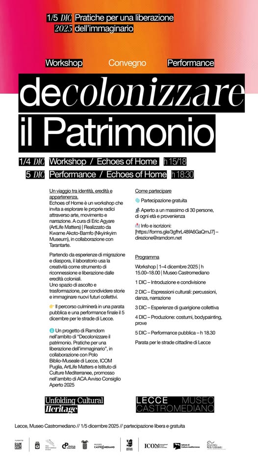 Decolonizzare il patrimonio