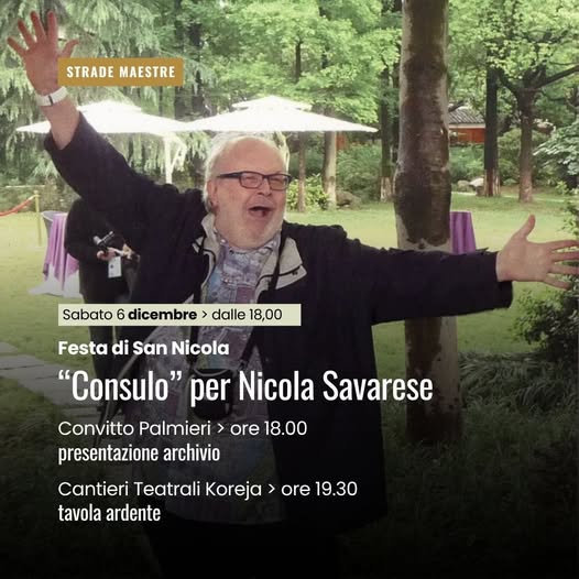 FESTA DI SAN NICOLA. &ldquo;Consulo&ldquo; per NICOLA SAVARESE