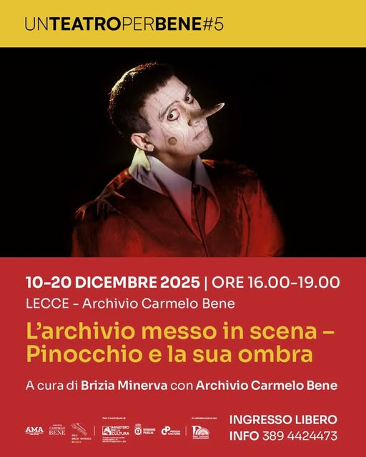 ARCHIVIO MESSO IN SCENA – PINOCCHIO E LA SUA OMBRA