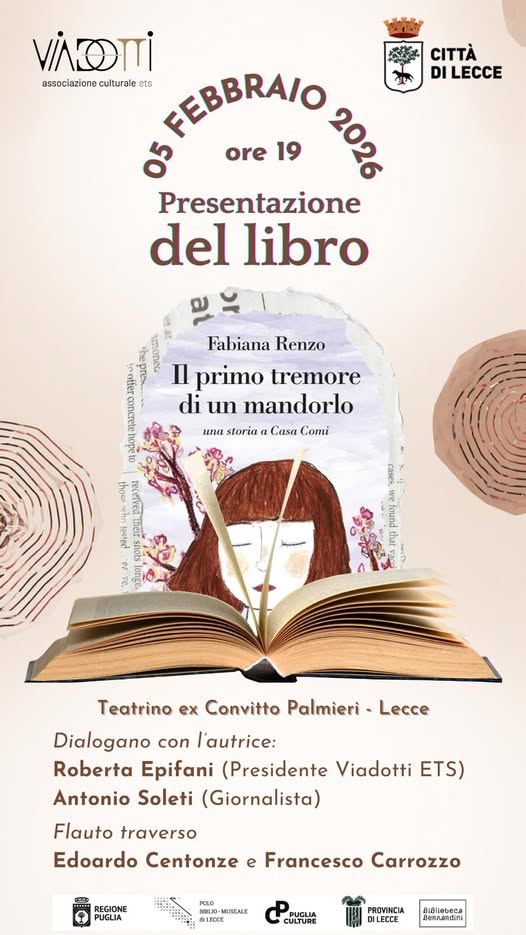 "IL PRIMO TREMORE DI UN MANDORLO. UNA STORIA DI CASA COMI" di FABIANA RENZO