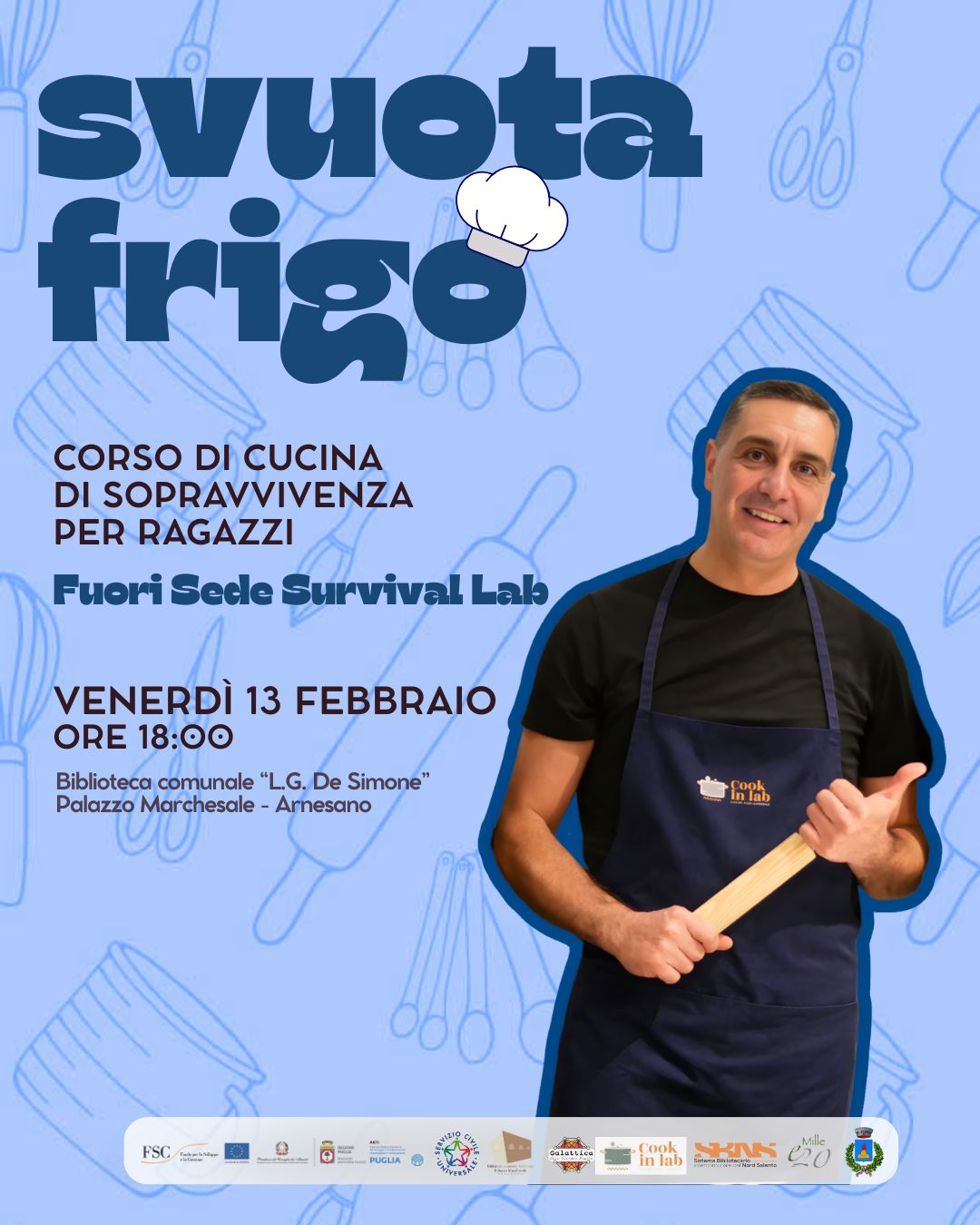 Svuota Frigo - Corso di cucina di sopravvivenza