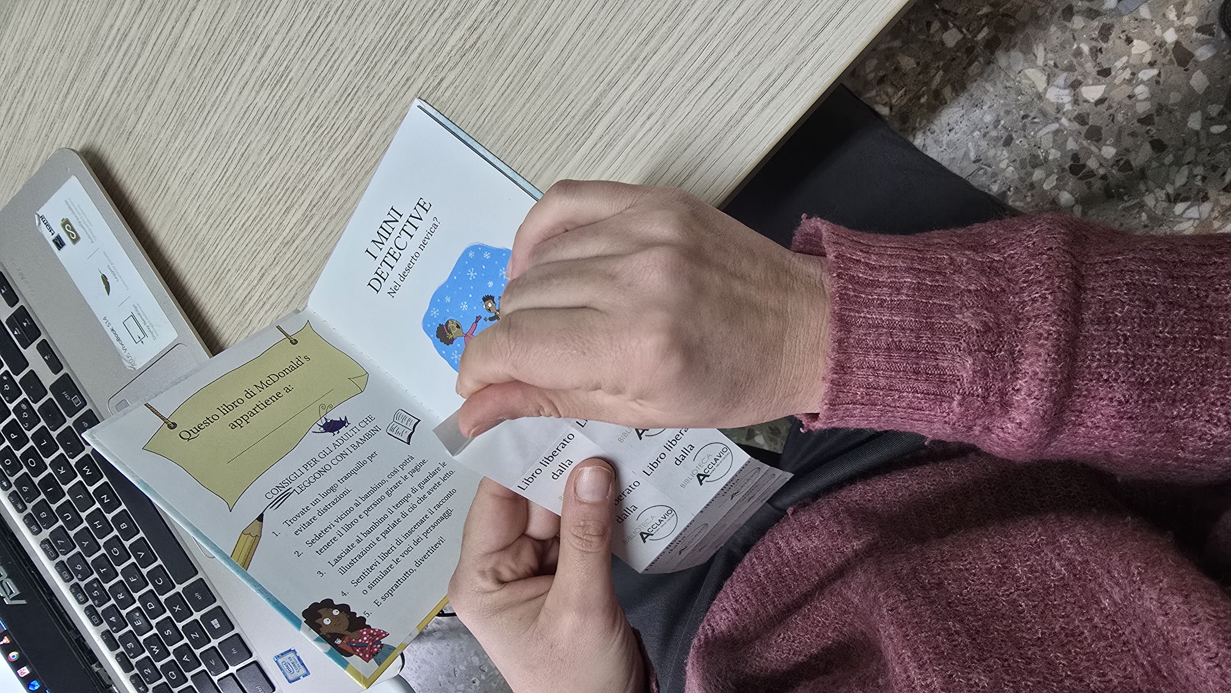 Storie in Circolo: Il Bookcrossing raddoppia alla Biblioteca Acclavio!