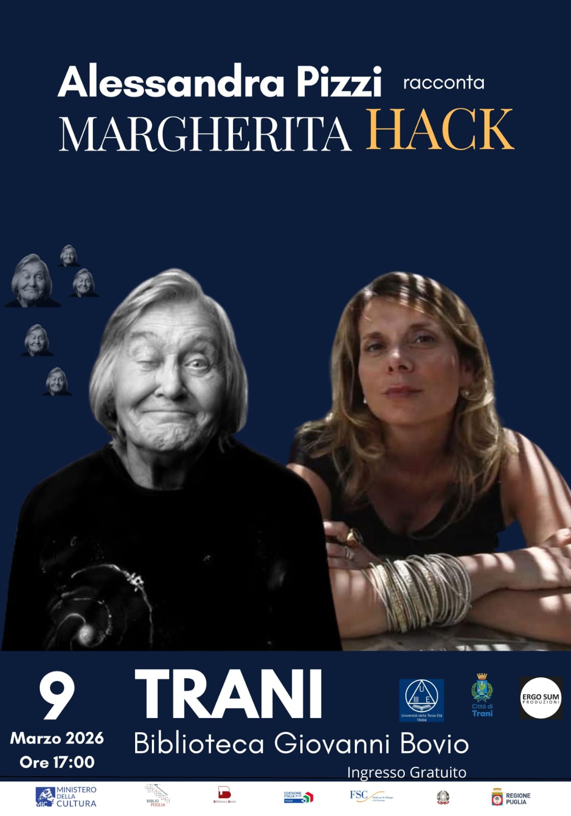 Incontro tematico ALESSANDRA PIZZI RACCONTA MARGHERITA HACK