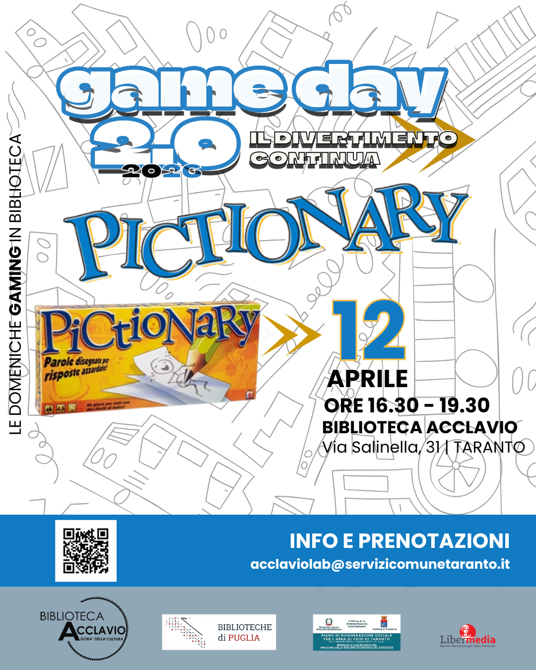 Matite pronte e fantasia accesa: la Biblioteca si trasforma in un grande tabellone da gioco