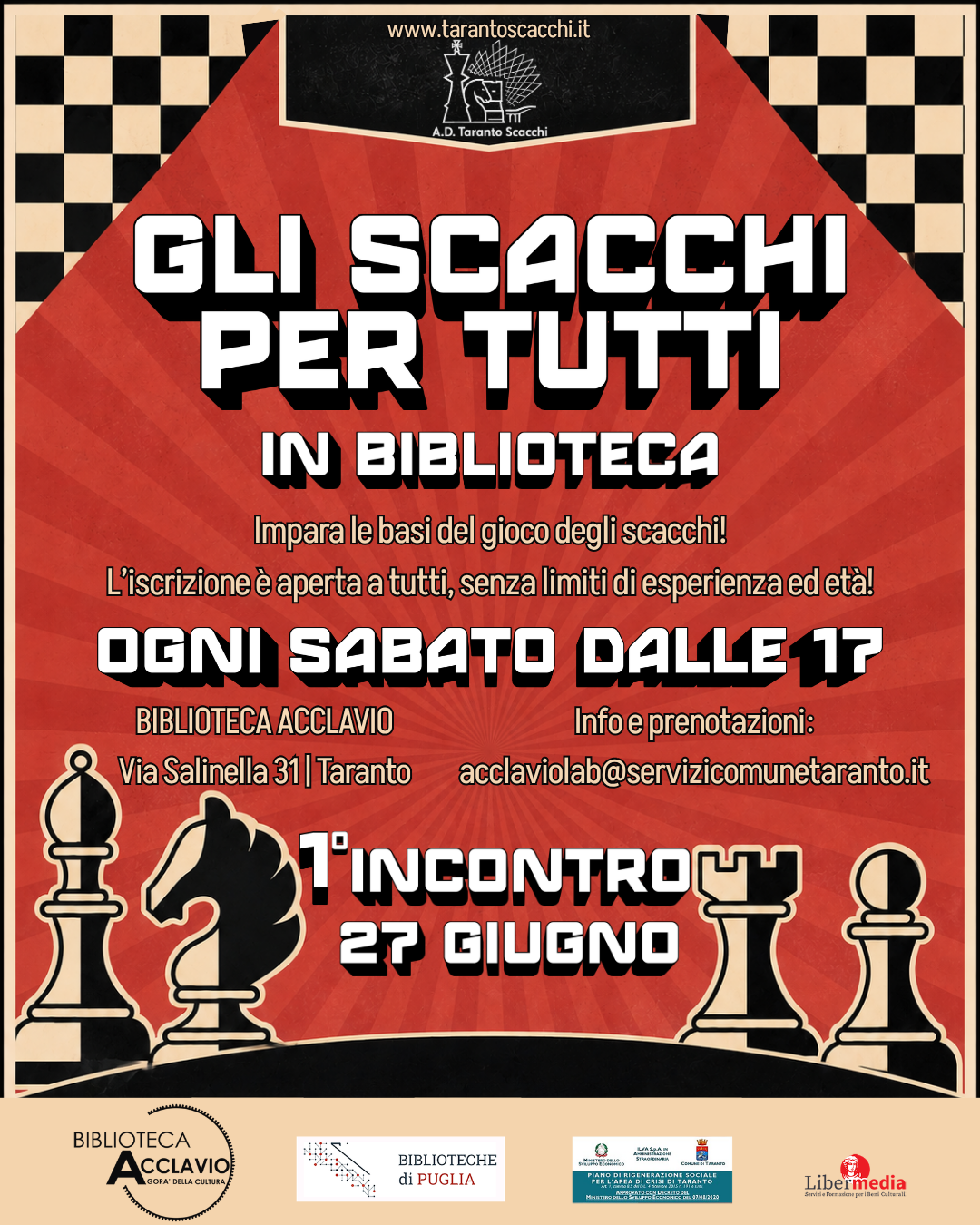 All&rsquo;Acclavio un&rsquo;estate a tempo di scacchi