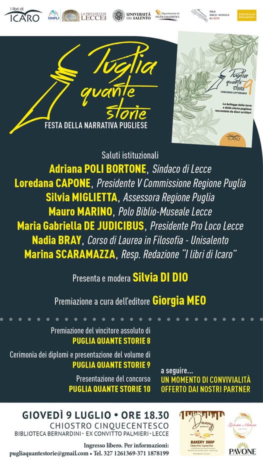 PUGLIA QUANTE STORIE