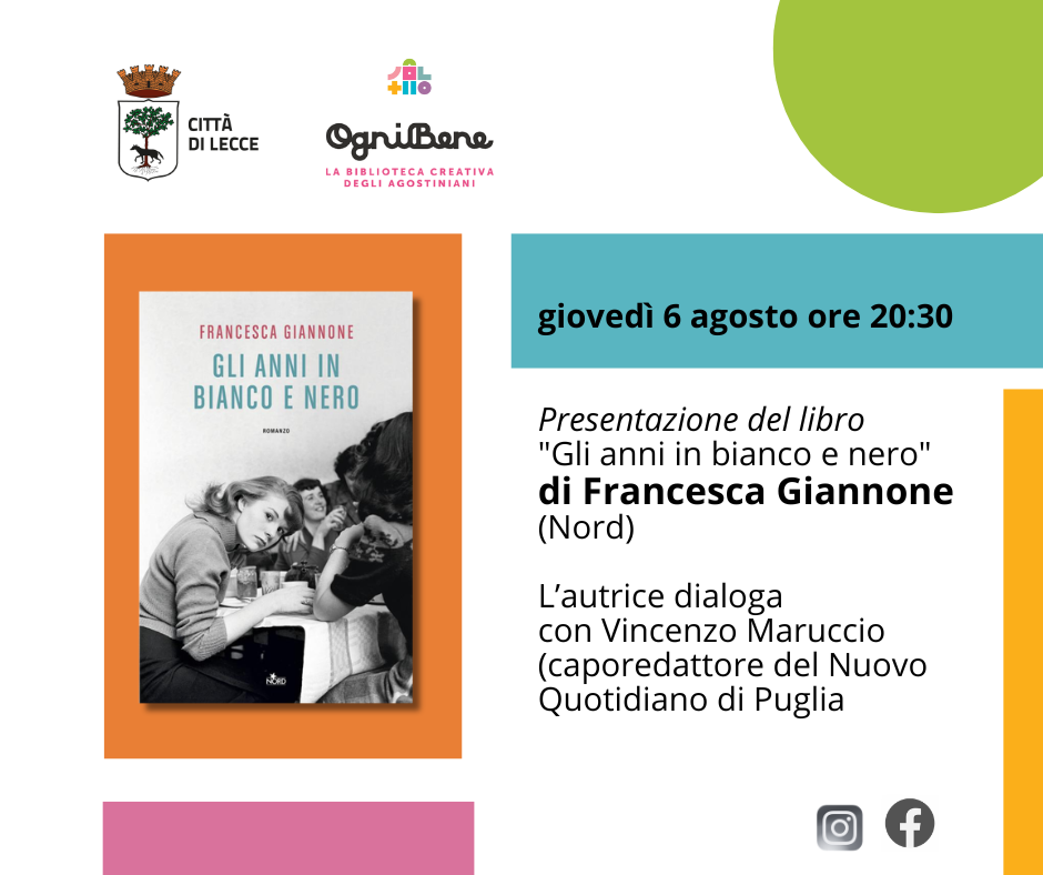 Presentazione del libro &ldquo;Gli anni in bianco e nero&rdquo;