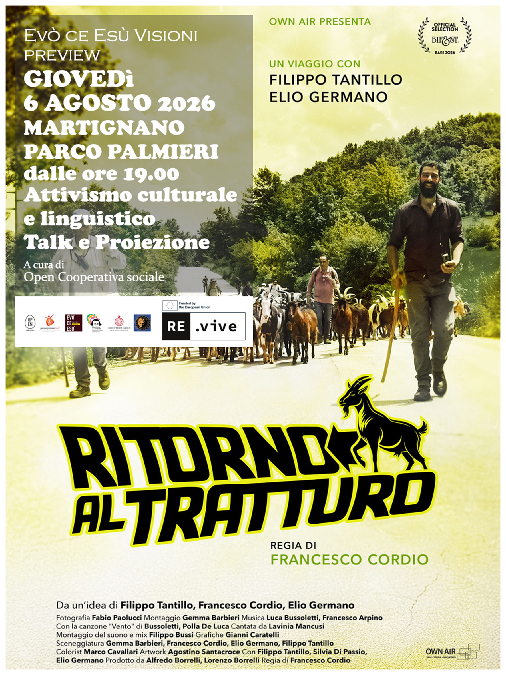Ritorno al Tratturo arriva a Martignano