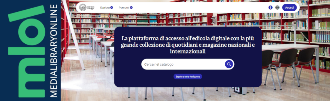 L'edicola digitale MLOL si rif&agrave; il look!